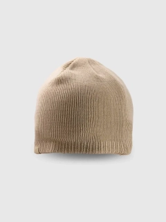 4F Unisex zimní dvouvrstvá čepice 4FWAW26ACAPU0856 Begie