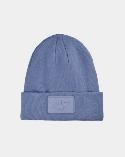 4F Unisex zimní čepice beanie 4FWAW24ACAPU433 Blue