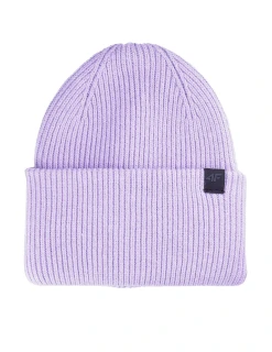 4F Unisex zimní čepice 4FWAW24ACAPPU511 Purple