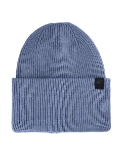 4F Unisex zimní čepice 4FWAW24ACAPPU511 Blue