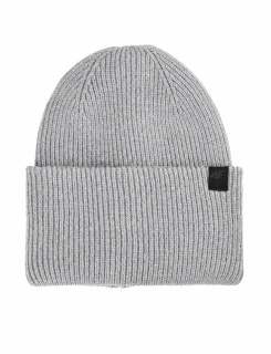 4F Unisex zimní čepice 4FWAW24ACAPPU511 Grey